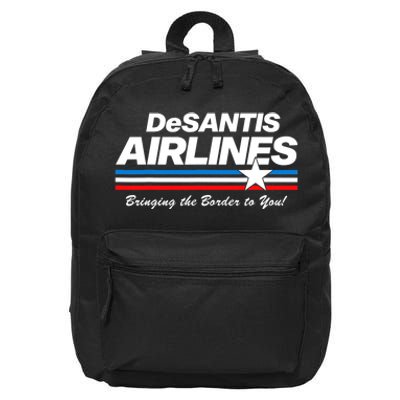 DeSantis Airlines US Flag Vintage 16 in Basic Backpack