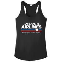 DeSantis Airlines US Flag Vintage Ladies PosiCharge Competitor Racerback Tank