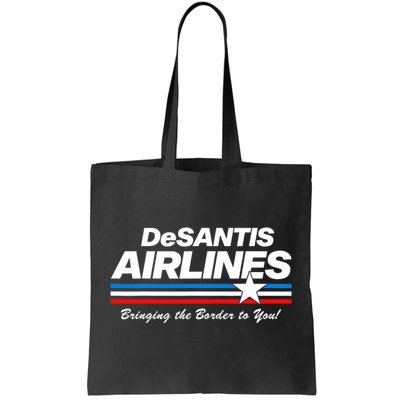 DeSantis Airlines US Flag Vintage Tote Bag