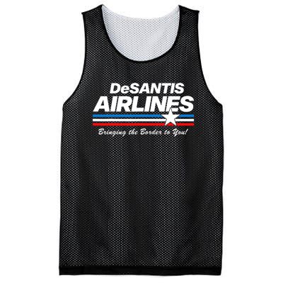 DeSantis Airlines US Flag Vintage Mesh Reversible Basketball Jersey Tank