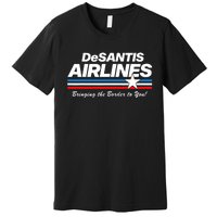 DeSantis Airlines US Flag Vintage Premium T-Shirt