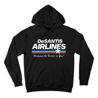 DeSantis Airlines US Flag Vintage Tall Hoodie