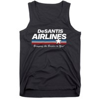 DeSantis Airlines US Flag Vintage Tank Top