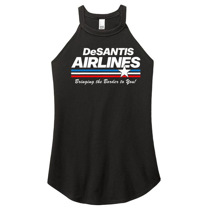 DeSantis Airlines US Flag Vintage Women's Perfect Tri Rocker Tank