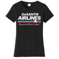 DeSantis Airlines US Flag Vintage Women's T-Shirt