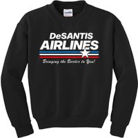 DeSantis Airlines US Flag Vintage Kids Sweatshirt