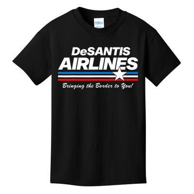 DeSantis Airlines US Flag Vintage Kids T-Shirt