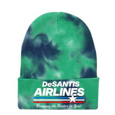 DeSantis Airlines US Flag Vintage Tie Dye 12in Knit Beanie