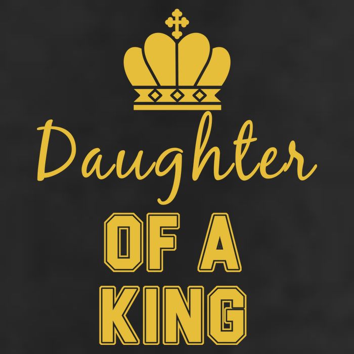 Daughter Of A King Family Matching 7 Panel Mesh Trucker Snapback Hat
