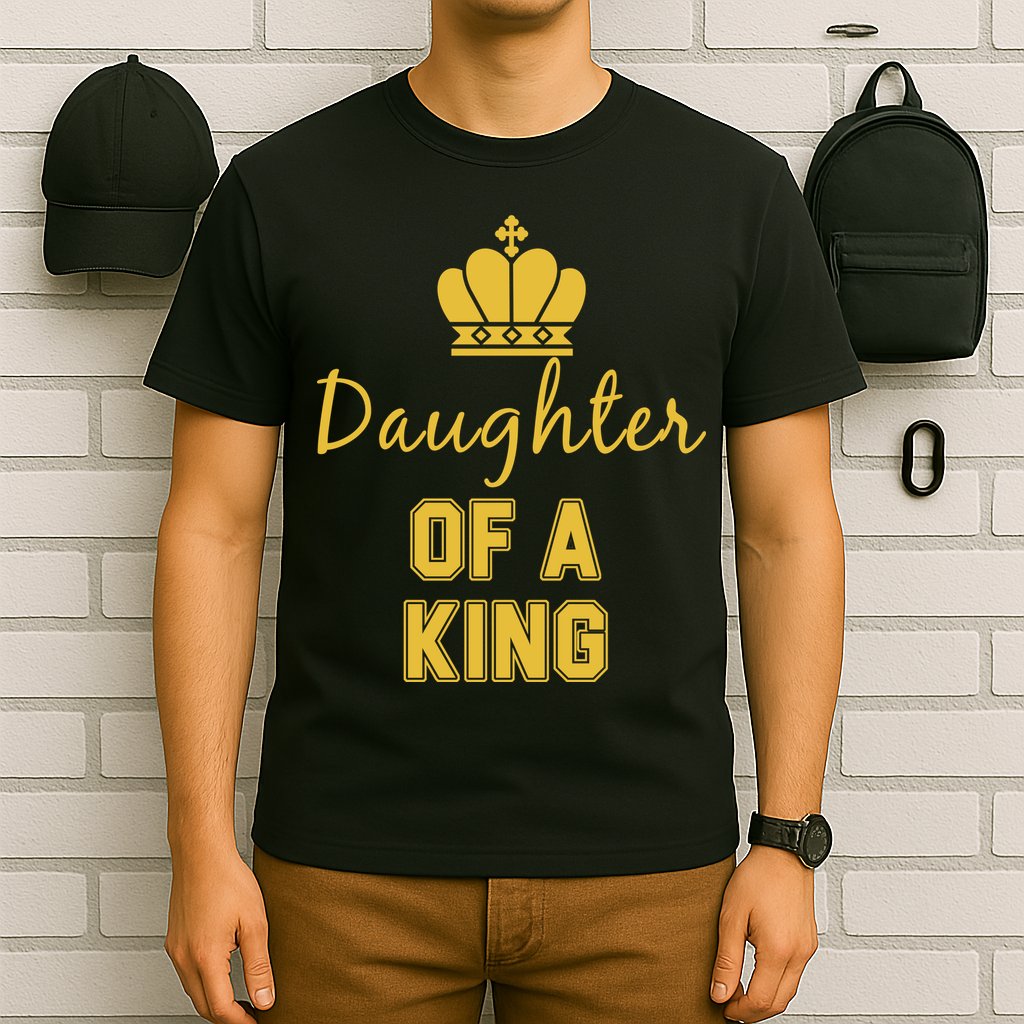 Daughter Of A King Family Matching T-Shirt