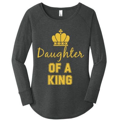Daughter Of A King Family Matching Women's Perfect Tri Tunic Long Sleeve Shirt