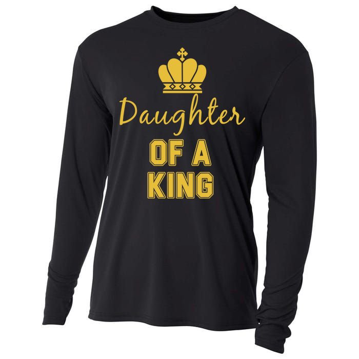 Daughter Of A King Family Matching Cooling Performance Long Sleeve Crew