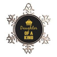 Daughter Of A King Family Matching Metallic Star Ornament