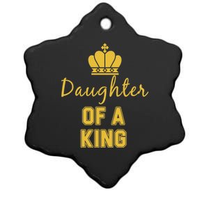 Daughter Of A King Family Matching Ceramic Star Ornament