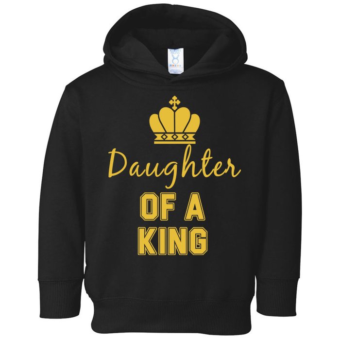 Daughter Of A King Family Matching Toddler Hoodie