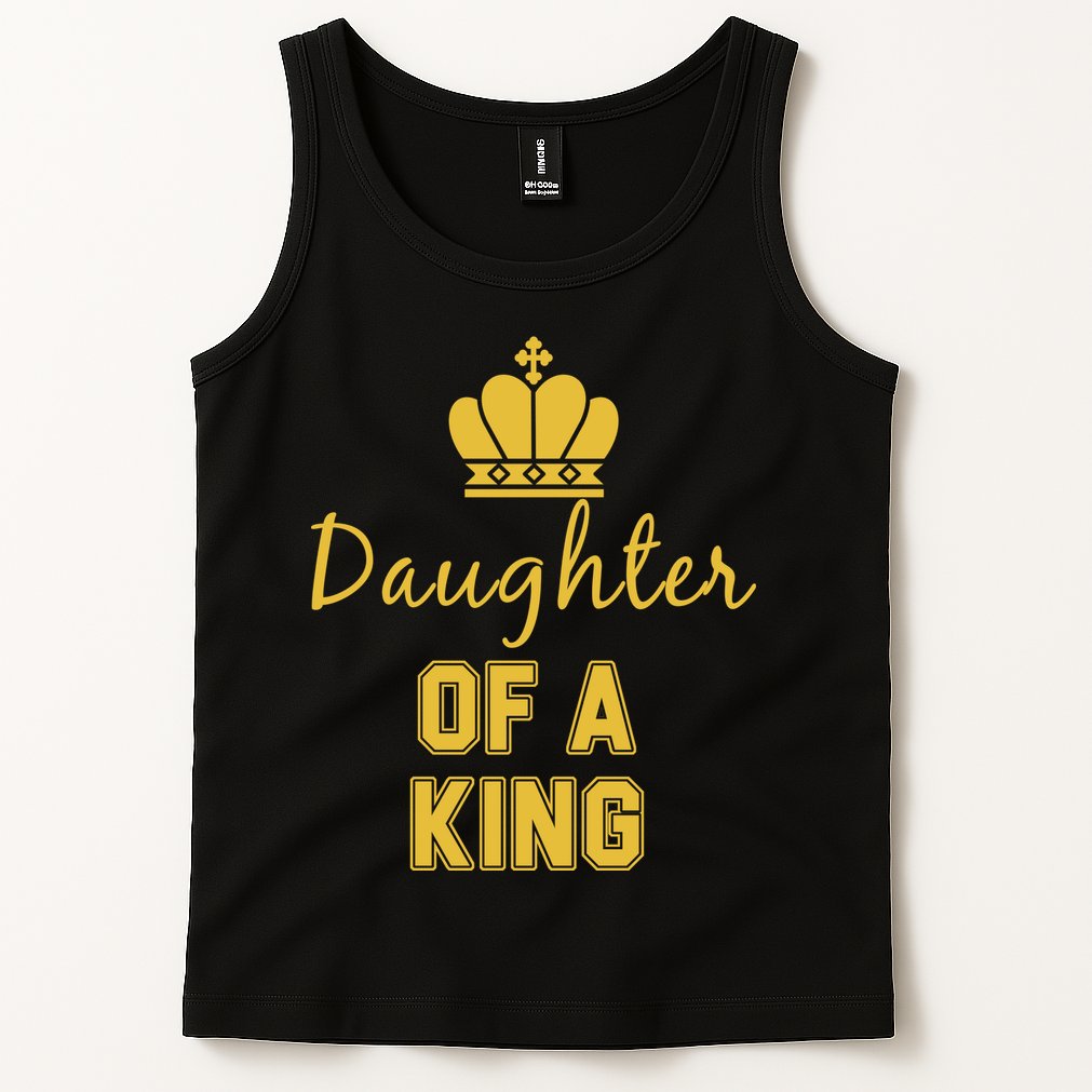Daughter Of A King Family Matching Tank Top