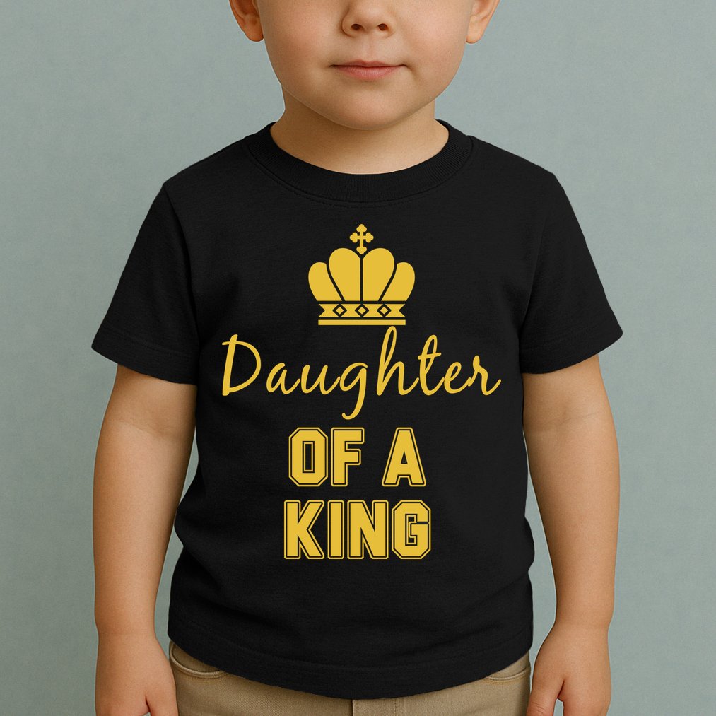 Daughter Of A King Family Matching Toddler T-Shirt