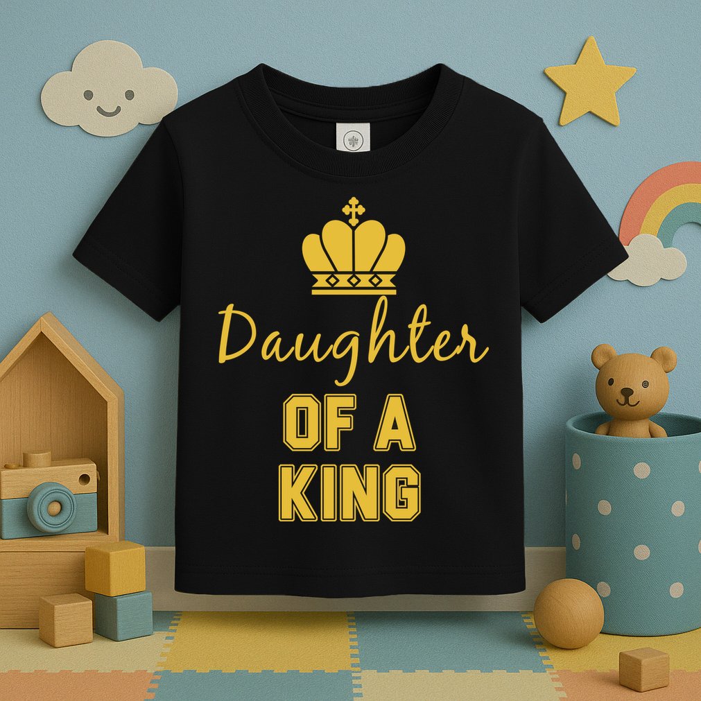Daughter Of A King Family Matching Toddler T-Shirt