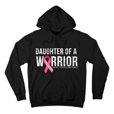 Daughter Of A Warrior Breast Cancer Awareness Hoodie