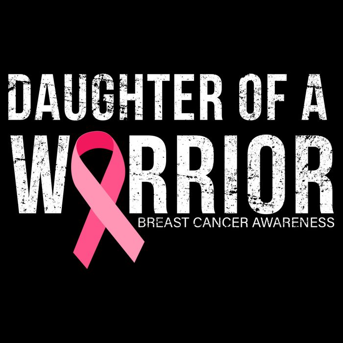 Daughter Of A Warrior Breast Cancer Awareness 16 in Basic Backpack