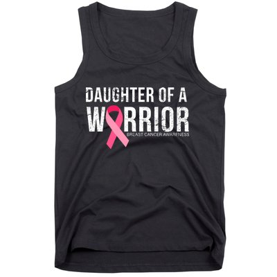 Daughter Of A Warrior Breast Cancer Awareness Tank Top