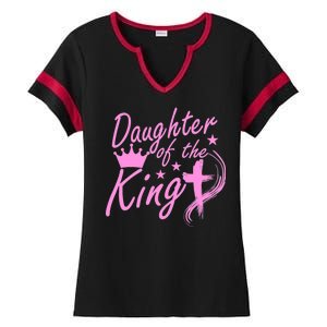 Daughter Of The King Ladies Halftime Notch Neck Tee