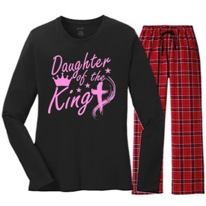 Daughter Of The King Women's Long Sleeve Flannel Pajama Set 