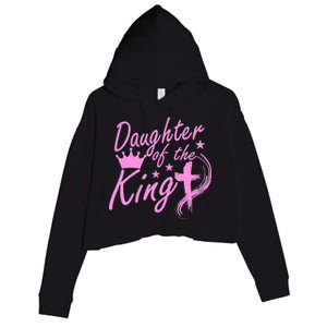 Daughter Of The King Crop Fleece Hoodie