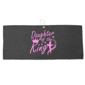 Daughter Of The King Large Microfiber Waffle Golf Towel