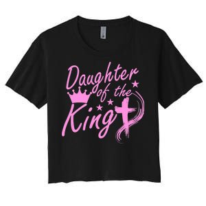 Daughter Of The King Women's Crop Top Tee