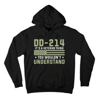 Dd214 Alumni Veteran U.S. Flag Soldier Hoodie