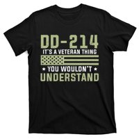 Dd214 Alumni Veteran U.S. Flag Soldier T-Shirt