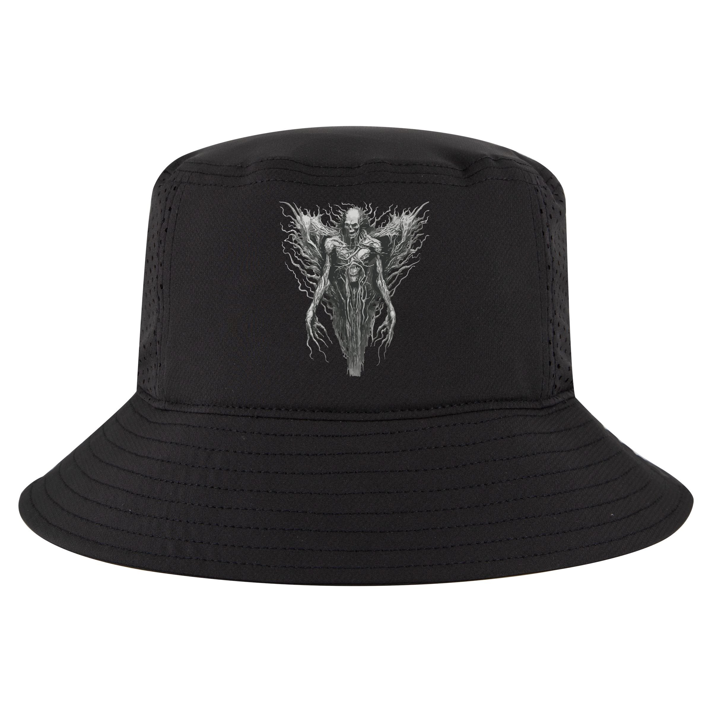 Dark Art Vintage Horror Horror Goth Aesthetic Cool Comfort Performance Bucket Hat