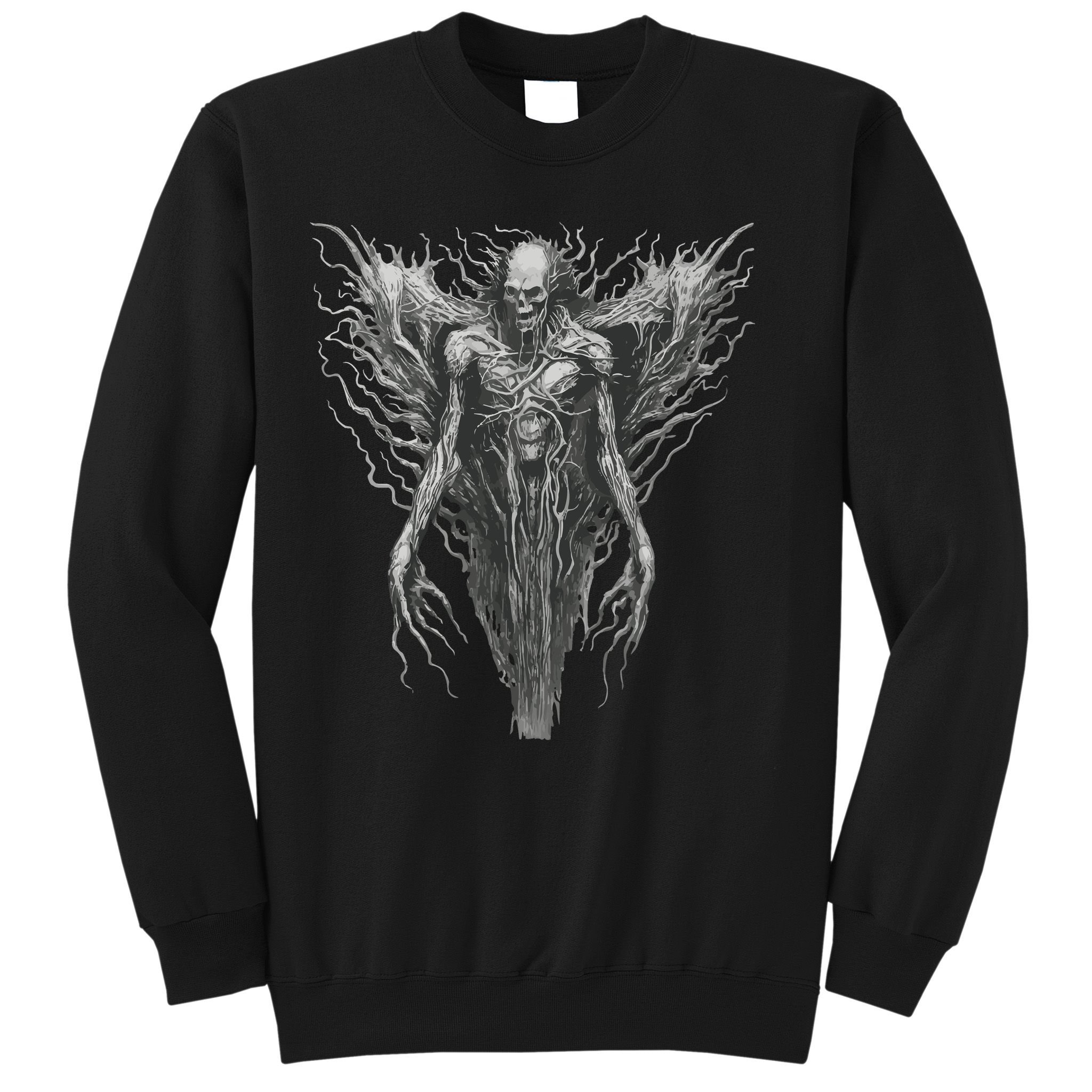 Dark Art Vintage Horror Horror Goth Aesthetic Sweatshirt