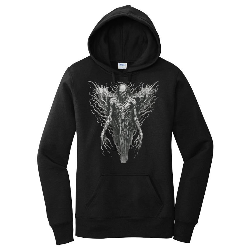 Dark Art Vintage Horror Horror Goth Aesthetic Women's Pullover Hoodie