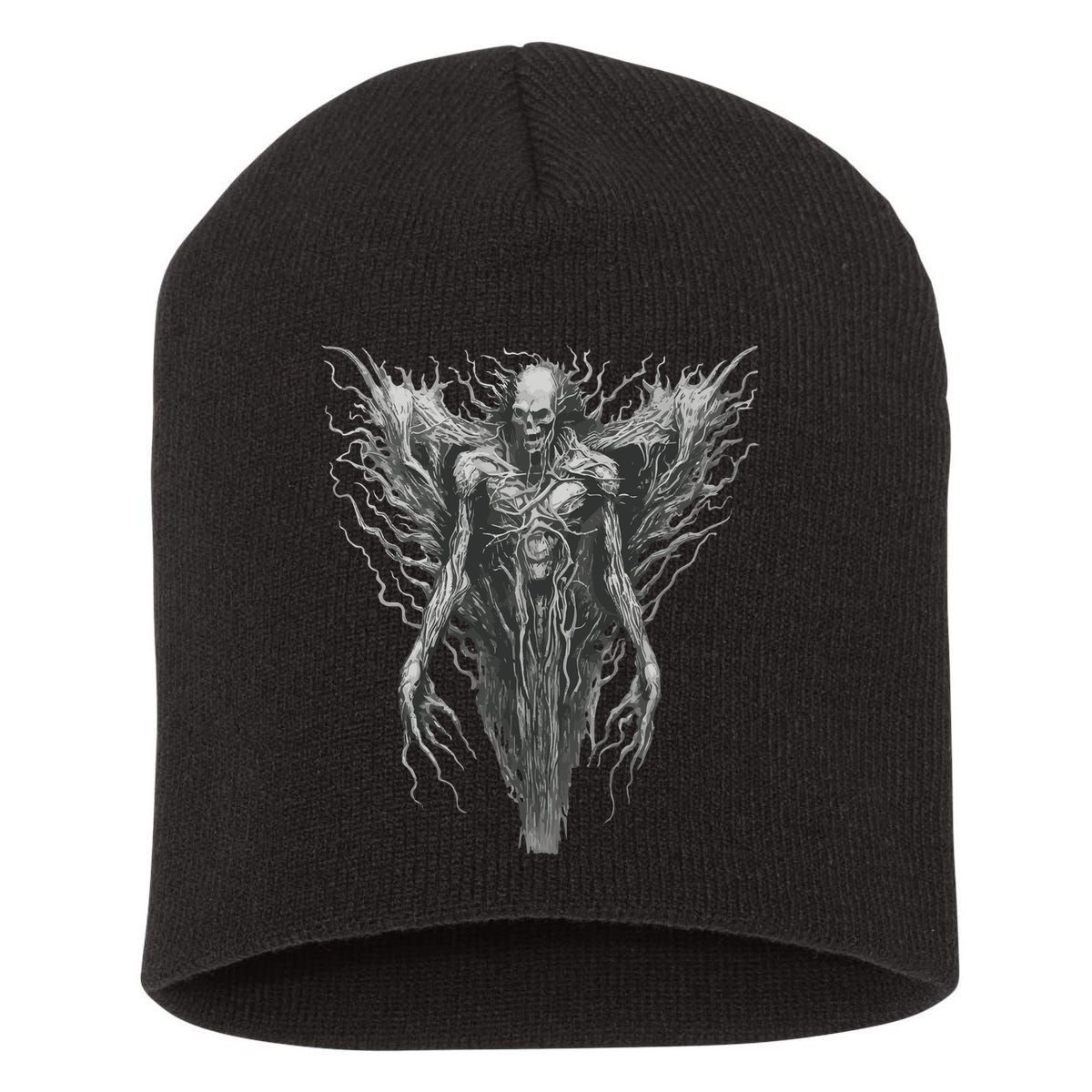 Dark Art Vintage Horror Horror Goth Aesthetic Short Acrylic Beanie