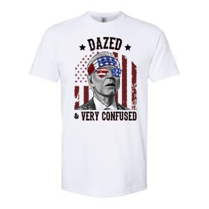 Dazed And Very Confused Biden Funny 4th Of July Softstyle CVC T-Shirt