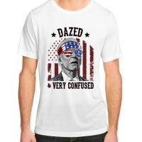 Dazed And Very Confused Biden Funny 4th Of July Adult ChromaSoft Performance T-Shirt