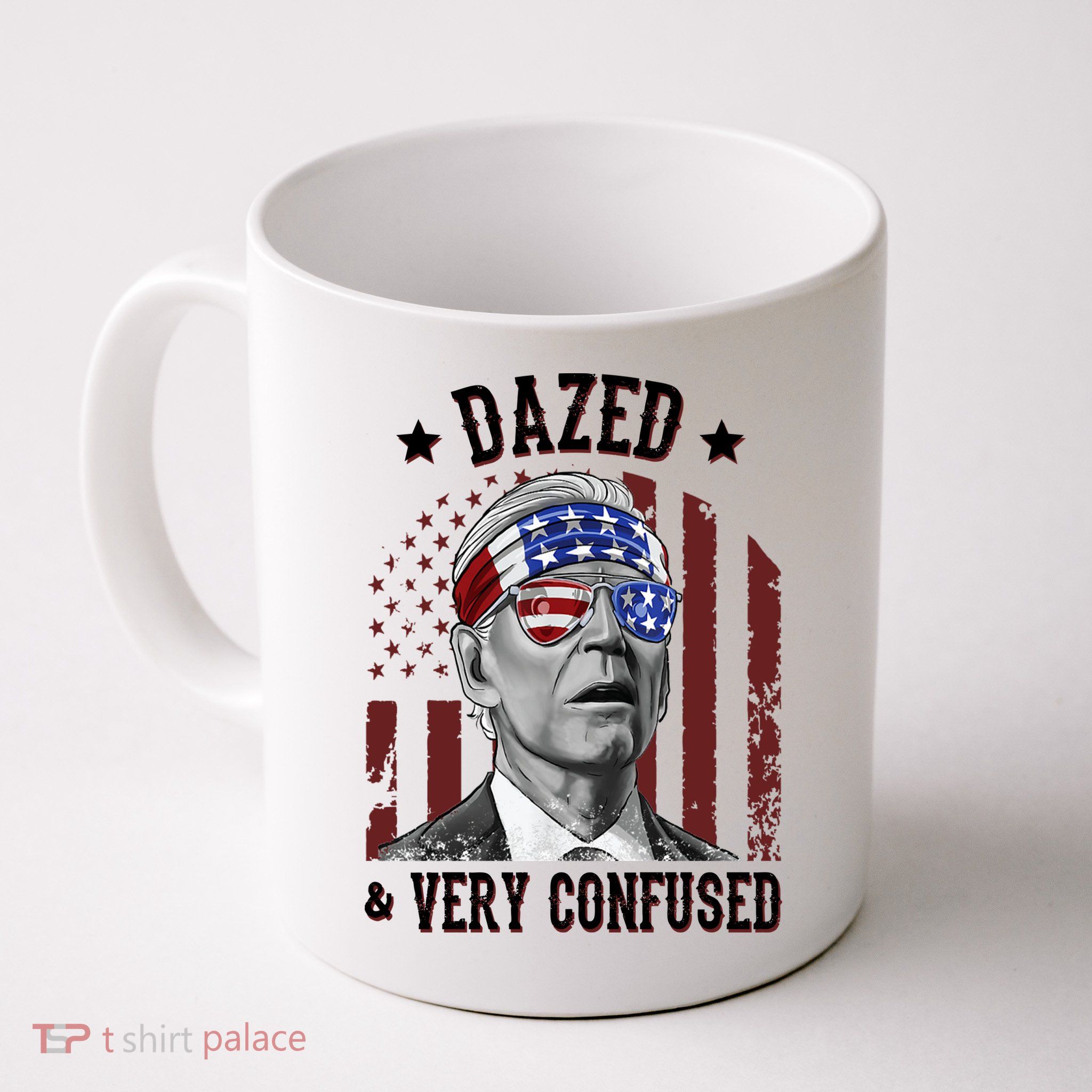 Dazed And Very Confused Biden Funny 4th Of July Mug
