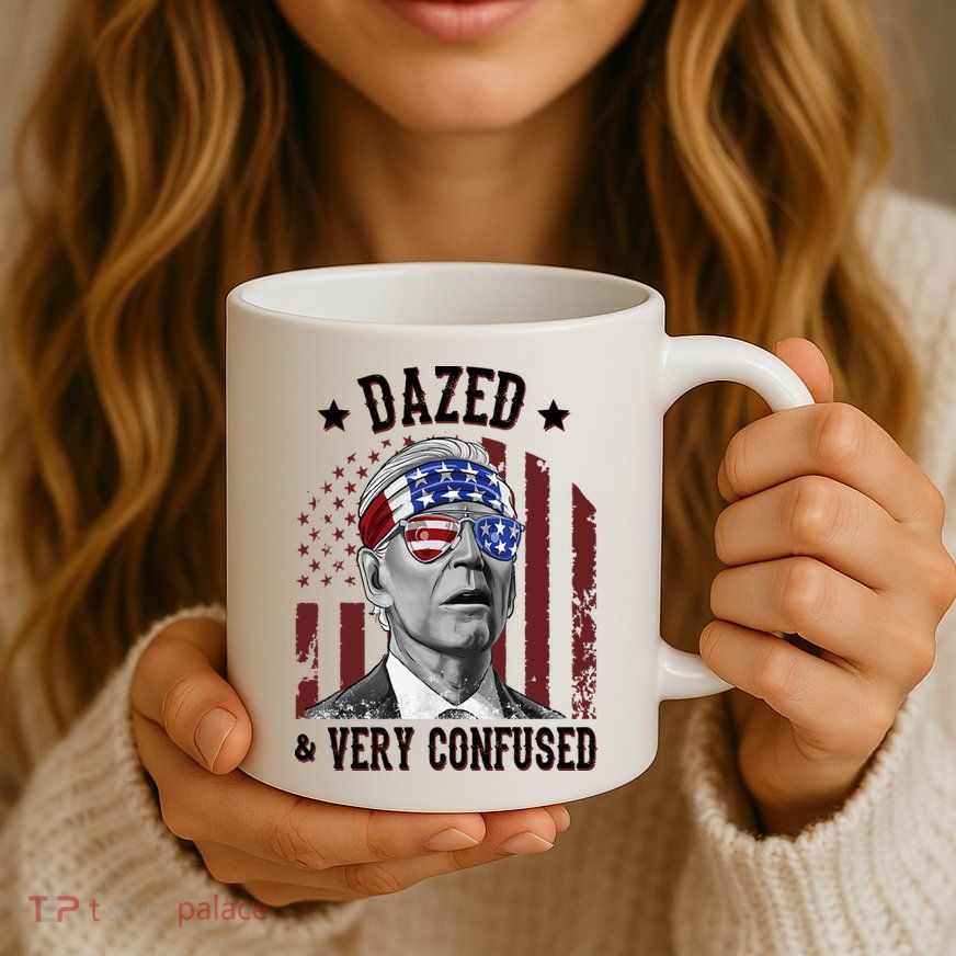 Dazed And Very Confused Biden Funny 4th Of July Mug