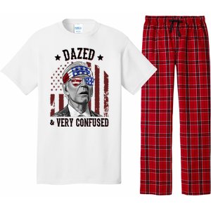 Dazed And Very Confused Biden Funny 4th Of July Pajama Set