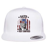Dazed And Very Confused Biden Funny 4th Of July Flatbill Hat