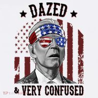 Dazed And Very Confused Biden Funny 4th Of July Mesh Reversible Basketball Jersey Tank