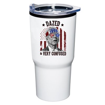 Dazed And Very Confused Biden Funny 4th Of July Tumbler