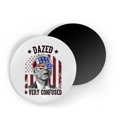 Dazed And Very Confused Biden Funny 4th Of July Magnet