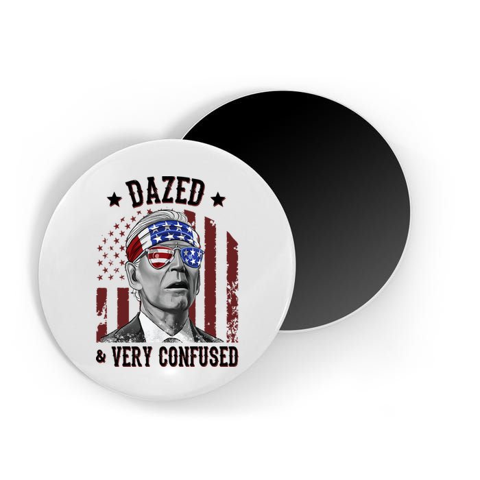 Dazed And Very Confused Biden Funny 4th Of July Magnet