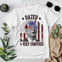 Dazed And Very Confused Biden Funny 4th Of July Premium T-Shirt