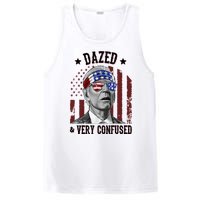 Dazed And Very Confused Biden Funny 4th Of July PosiCharge Competitor Tank