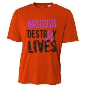 Domestic Abuse Violence Awareness Narcissism Narcissistic Gift Cooling Performance Crew T-Shirt