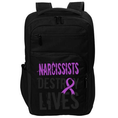 Domestic Abuse Violence Awareness Narcissism Narcissistic Gift Impact Tech Backpack